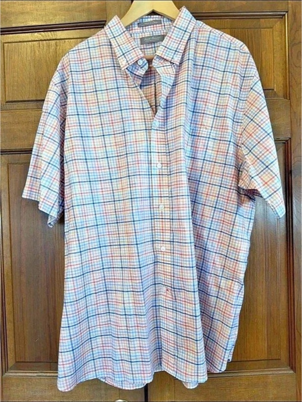 Daniel Cremieux Plaid Cotton Shirt Size XXL Like New